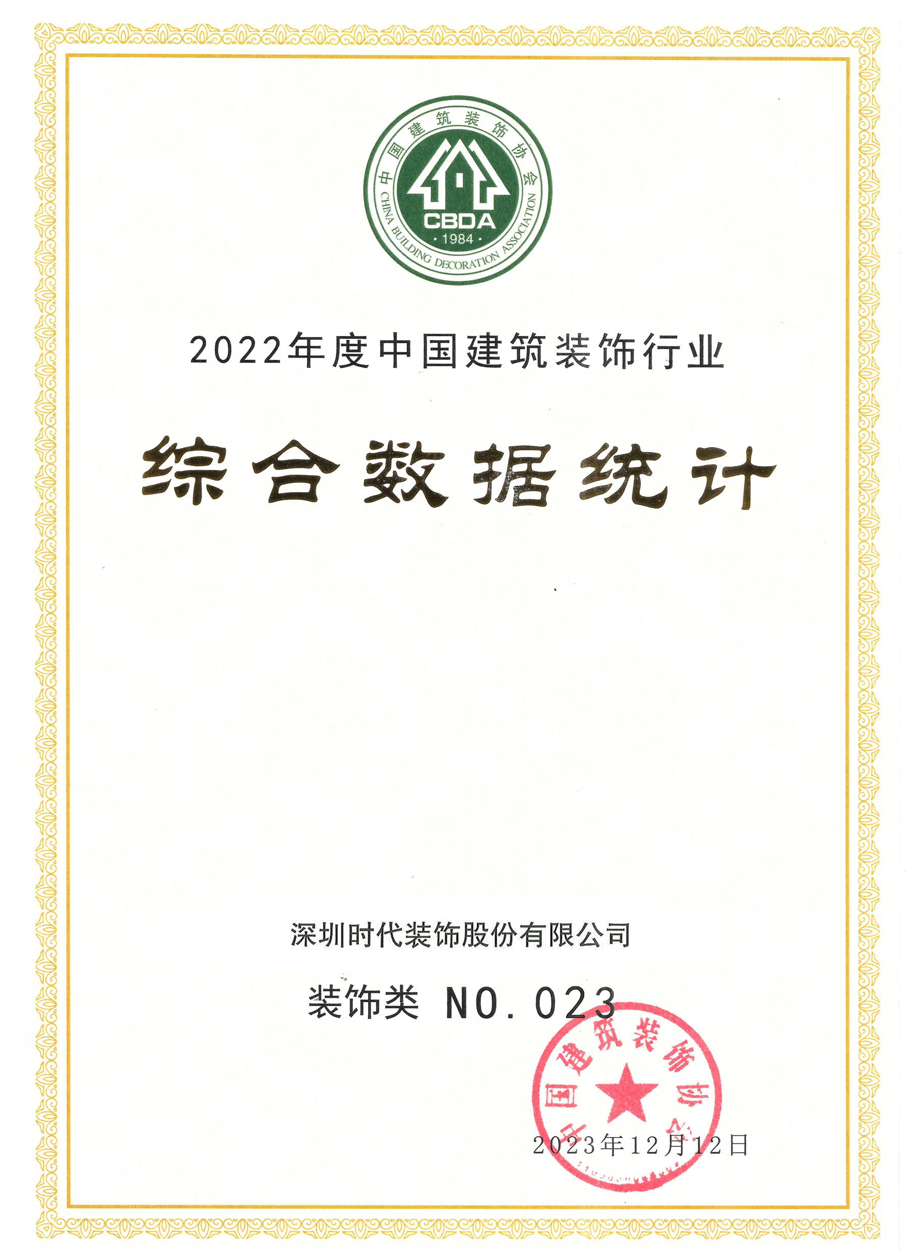 中國建築行業綜合數據統計（百強企業）